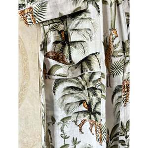Robe kimono en coton à imprimé floral numérique pour les occasions de loisirs - Product Image 3