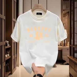 เสื้อยืดระบายอากาศลายปักที่มีคุณภาพสูงสุดดีไซน์สีทึบแขนสั้นแบบทางการป้องกันการยับแห้งเร็ว - Product Image 2