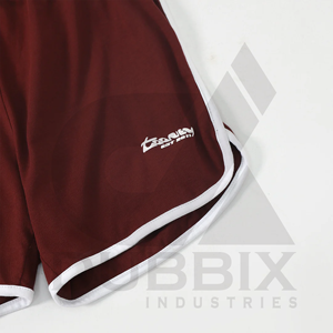 Pantalones cortos para correr para mujer, pantalones cortos deportivos 100% poliéster, logotipo personalizable, pegatina, diseño de patrón de Color, pantalones cortos para mujer - Product Image 3