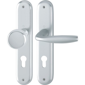 Juego de placas de aluminio de 72 mm 53/273P/1810 Placa larga DIN izquierda/derecha estilo Nueva York - Product Image 1