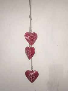 Étiquette métallique suspendue de Noël, personnalisée, peinte, plaquée or, design antique artisanal, prix de gros, en provenance d'Inde - Product Image 4