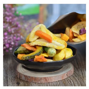 ผลไม้แห้งผสมเขตร้อน Vf เวียดนามชิปขนุนมะม่วงกล้วยสับปะรด - Product Image 4