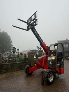 2014 Manitou TMT25S Truck <b>Mounted</b> Telescopic Forklift Used Good Condition <b>Engine</b> France - Product Image 2