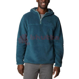 Sudadera con Capucha de Algodón de Alta Calidad, Mezcla de Algodón, con Estampado Personalizable, Sudadera de Forro Polar para Hombre, Color Verde Mar - Product Image 5
