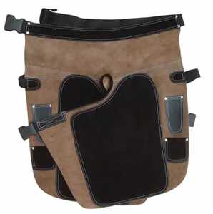 Fabricant équestre Fournisseur en gros Tablier de maréchal-ferrant de haute qualité 100% en cuir de vache véritable Soins du cheval - Product Image 1