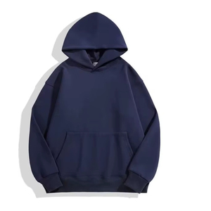 Sudadera de talla grande para hombre, sudaderas con capucha, Jersey, sudaderas con capucha de lana, sudaderas con capucha en blanco de gran tamaño, logotipo personalizado básico, mezcla de algodón - Product Image 1
