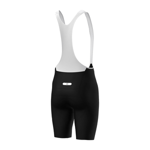 Men's Airy Black <b>Cycling</b> Bib <b>Shorts</b>-<b>Padded</b> Seamless Plus Size - Product Image 3
