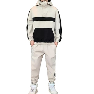 ชุดวอร์มสองชิ้นสำหรับผู้ชาย2026ชุดกันลมชุดวอร์มกางเกงวิ่งโลโก้ตามสั่ง - Product Image 3