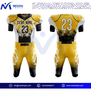 Uniforme de Fútbol Americano Personalizable por Sublimación de Meera Impex para Hombre y Mujer - Personaliza el Nombre de la Marca y el Logotipo - Product Image 4