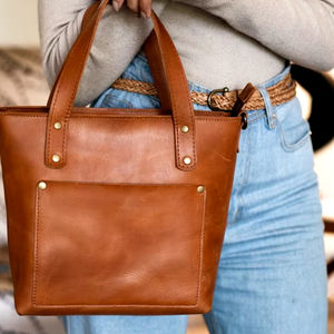 Haute qualité femmes sac fourre-tout Vintage en cuir véritable grande capacité un sac à bandoulière sac à main LTB-0016 - Product Image 1