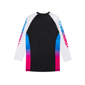 Customize Long Sleeve 2026 Rashguard for <b>Mens</b> UV Sun Protection UPF 50 Compression <b>Shirts</b> Swim Surfing Rash Guard - Product Image 2