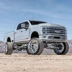 Jantes en alliage de style H à déport profond, finition miroir brillant, en aluminium forgé pour camion de grande taille, pour GMC 2500 - Product Image 3