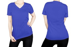 Camiseta de manga corta con cuello falso de algodón orgánico 100% para mujer, ropa teñida de gran tamaño informal con logotipo personalizado - Product Image 6