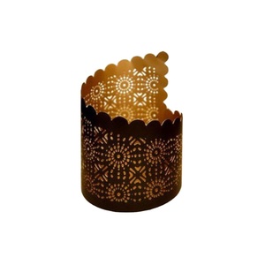 Modern Golden T-<b>Light</b> Metal <b>Tea</b> <b>Light</b> <b>Holder</b> Handcrafted <b>Hanging</b> Wall Decorative for Elegant Home Christmas Events Designer Home - Product Image 1