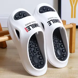 Cross Border Men Anti Slip Outdoor Beach Slippers Super Soft Casual Indoor Slippers For Gift