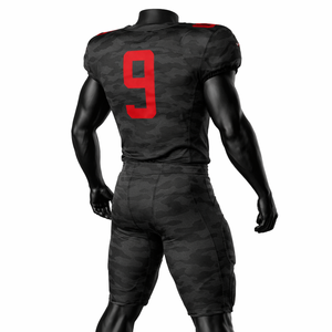 Wholesale Custom American Football Jersey Set Breathable Compression Uniform with <b>Padded</b> <b>Pants</b> OEM Supplier - Product Image 5