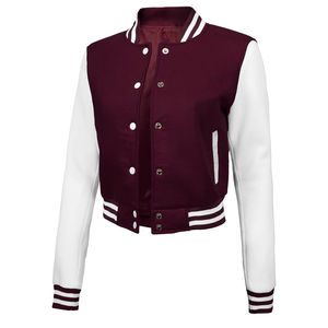 Vestes pour hommes Veste pour hommes Classique Varsity Baseball Bomber Jacket College Style Streetwear Outerwear Contrast Sleeve Design - Product Image 3