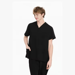 Tenue d'infirmière, uniforme médical en toile, ensemble de blouses d'hôpital, ensemble de blouses unisexe en coton/polyester/nylon, séchage rapide, respirant, personnalisé - Product Image 4