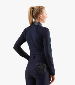 Nouvelle arrivée Collants équestres en nylon Culotte d'équitation extensible en silicone avec logo personnalisé Culotte à fond intégral Jodhpur et culotte - Product Image 2