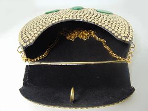 Indian Metal Mosaic Clutch Purse Ethnic Clutch <b>Bags</b> Jewel Stone Design Metal <b>Stud</b> Work Party Clutch-<b>bag</b> - Product Image 5