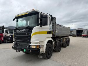 Nuevo/Usado Scania G450 Euro6c con aire acondicionado, retardador, transmisión semiautomática, volquete, fórmula 8x4 - Product Image 2