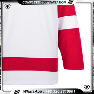 เครื่องแบบฮ็อกกี้พิมพ์ลายเสื้อเจอร์ซี่สีฮ็อกกี้ออกแบบได้ตามต้องการ - Product Image 4