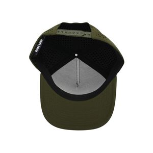 Gorra de Golf de 5 Paneles con Logotipo Personalizado en la Parte Delantera, Etiqueta Tejida Interna, Orificios Cortados con Láser, Impermeable, Ajustable - Product Image 5