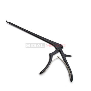 Fórceps ortopédicos de grado Premium Manual reutilizables Kerrison Rongeur negro CE ISO cirugía de columna de acero inoxidable de gran calidad - Product Image 5
