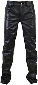Venta al por mayor de pantalones de cuero estilo callejero de alta calidad para hombre, venta al por mayor, ropa de invierno para exteriores - Product Image 3