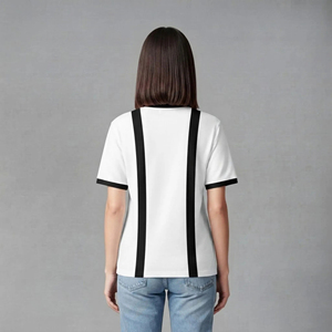 เสื้อผู้หญิงผ้าฝ้ายแท้ 100% ขายส่ง ปักโลโก้ตามสั่ง ระบายอากาศได้ดี แขนสั้น แห้งเร็ว เป็นมิตรกับสิ่งแวดล้อม เหมาะสำหรับฤดูร้อน - Product Image 6
