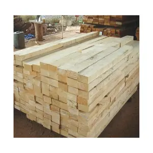 Rubber Wood Lumber Furniture Material Wholesale Rubber Sawn Timber For Table Top FingerJoint Board