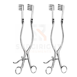 Rétracteur à retenue automatique Beckmann en acier inoxydable résistant à la rouille par Surgiright Instruments - Product Image 2