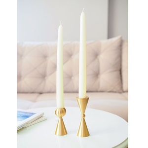 High Demand Home Lighting Wooden <b>Tea</b> Light Candle Holder Metal Candle Holders Candle Jars for Home Garden Decoration Bulk Price - Product Image 2