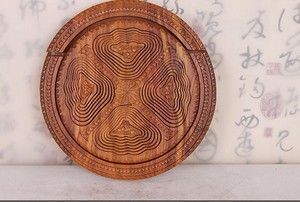 ตะกร้าผลไม้ไม้แห้งแบบพับได้ชั้นเดียว - Product Image 3