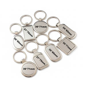 Llavero de Metal Personalizado con Grabado Láser, Llavero en Blanco con su Logotipo, Recuerdo, Regalo Promocional - Product Image 2