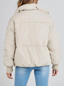 2025 Custom Wholesale <b>Women</b> <b>Lightweight</b> Outdoor Breathable Cotton Puffer <b>Jackets</b> Winter Fashion Street Wear - Product Image 3