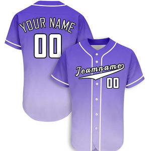 Maillot de baseball de cheerleading personnalisé respirant avec logo frontal, col en V violet orné de strass, 100 % polyester - Product Image 1