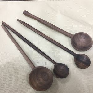 Cuillère de cuisine en bois naturel artisanale, capacité de 15 ml, pour une utilisation en cuisine et des travaux manuels quotidiens en bois, y compris des boîtes en bois, des panneaux muraux - Product Image 3