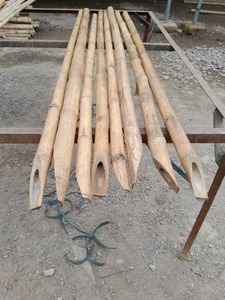 Agriculture droite sèche Matériau bon marché Poteaux de bambou Fabrique ou jardin plante tonkin bambou canne - Product Image 3