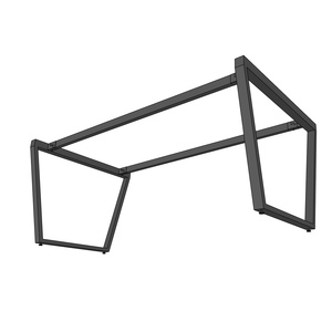 Patas para Mesa de Conferencia Trapezoidal de Estilo Industrial de 180x90 con Sistema de Montaje HCTC017 - Product Image 2