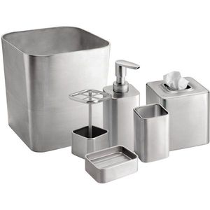 Ensemble de salle de bain en métal pratique offrant un confort quotidien avec des accessoires de salle de bain durables et élégants - Product Image 6