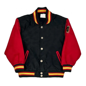 2026 Top Quality Custom Silk Satin Embroidered Design <b>Jackets</b> <b>Men</b> Hip Hop Satin <b>Varsity</b> <b>Jackets</b> For <b>Men</b> And Women - Product Image 5