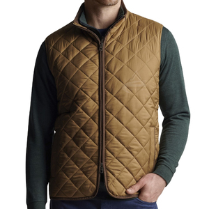 Gilet pour homme hydrofuge saison d'hiver confortable et chaud gilet matelassé en coton lourd veste - Product Image 1