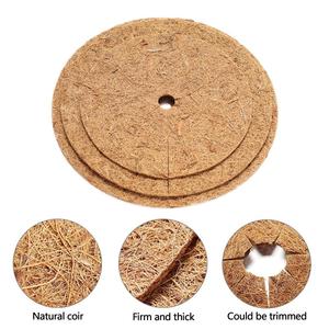 Organic Round Tree Protecting Rings Weed Prevention Control <strong>Coconut</strong> Coir <strong>Fiber</strong> <strong>Mat</strong> Ready for Export Wholesale - Product Image 2