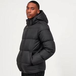 Vestes bouffantes d'hiver décontractées de haute qualité pour hommes avec logo personnalisé Vestes épaisses chaudes avec logo personnalisé pour l'hiver lourd Nouveau style de bombardier - Product Image 2