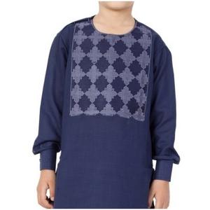 Vêtements pour enfants Afghani Cultural Pashtun Afghanistan Salwar Kameez Pour Enfants Garçons Noir Broderie Machine Imprimer Enfants Robe Afghane - Product Image 6