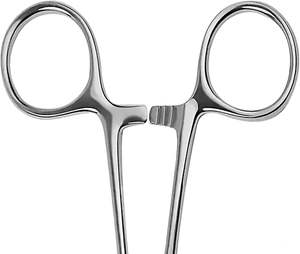 Stainless Steel Animal Hemostatic Forceps Medical Stainless Steel Cow Sheep Femostatic <b>Clamp</b> Cotton <b>Clip</b> - Product Image 4