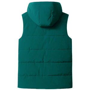 Chaleco acolchado ligero con forro de poliéster para hombre, prendas de vestir Softshell exteriores, chaqueta sin mangas para senderismo, viajes, Golf al aire libre - Product Image 5