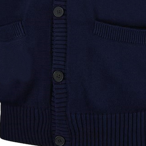 wholesale Customized Collage Logos On Ladies Winter Sleeve Button Knit Cardigans Women's Sweater - Product Image 4