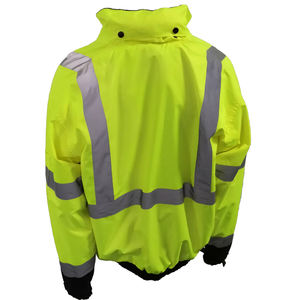 Chaqueta de seguridad de invierno reflectante Hi Vis superventas, chaqueta de seguridad para exteriores de alta calidad, precio al por mayor - Product Image 6
